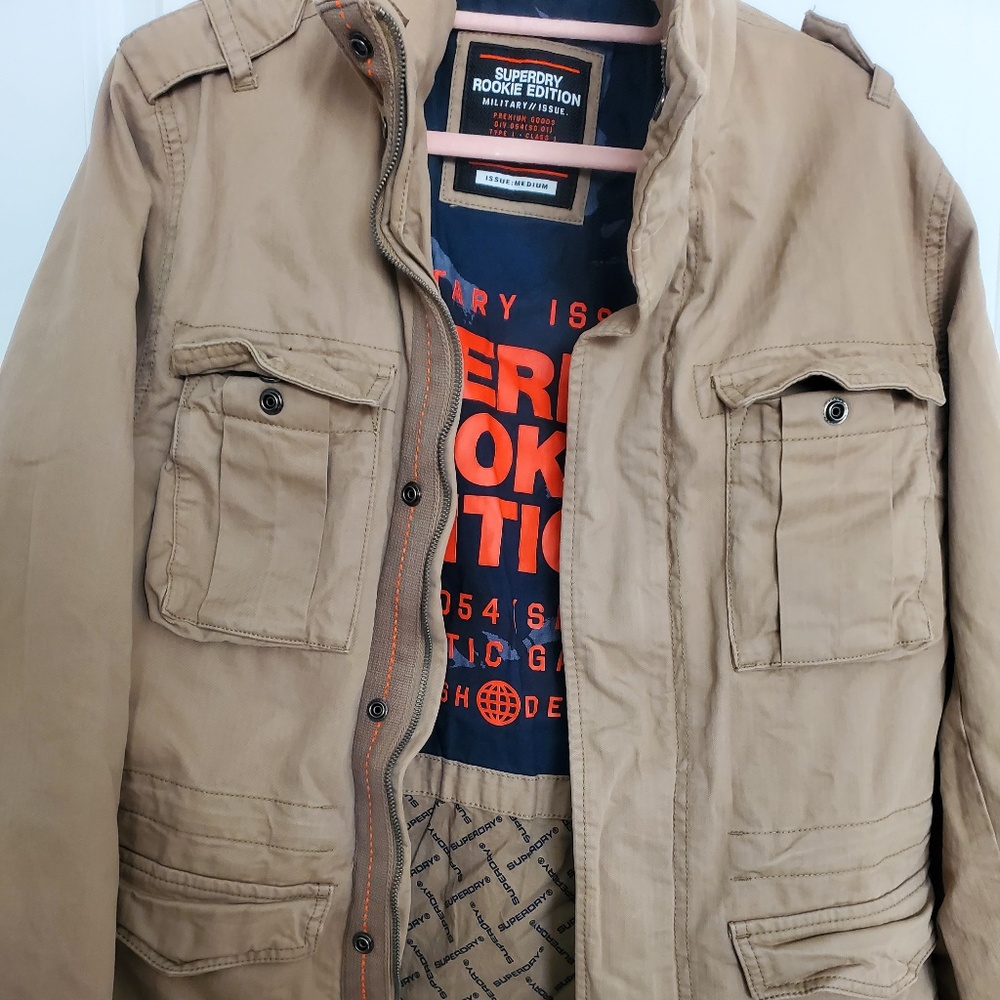 Super Dry Utility Jacket Size Medium - image 2